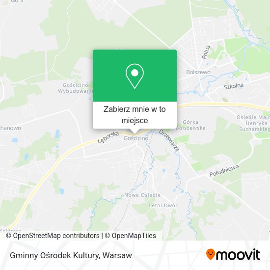 Mapa Gminny Ośrodek Kultury