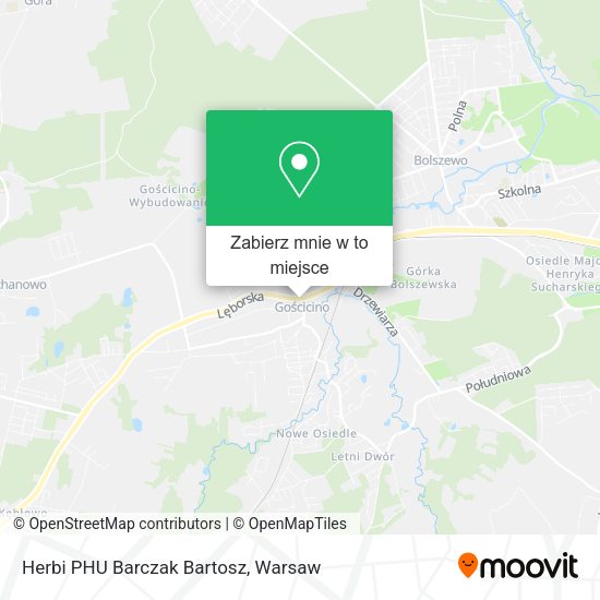 Mapa Herbi PHU Barczak Bartosz