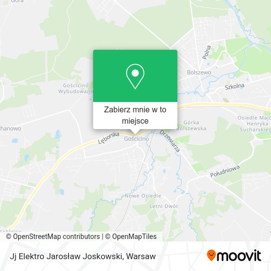 Mapa Jj Elektro Jarosław Joskowski