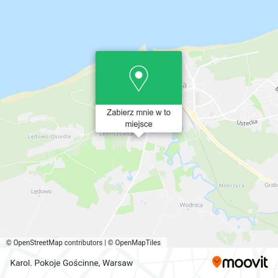 Mapa Karol. Pokoje Gościnne