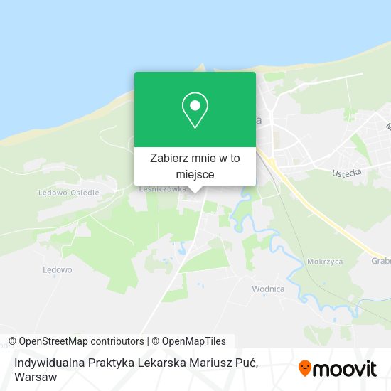 Mapa Indywidualna Praktyka Lekarska Mariusz Puć