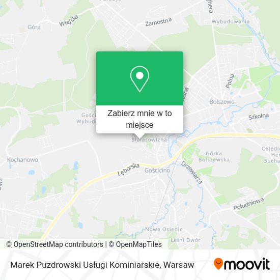 Mapa Marek Puzdrowski Usługi Kominiarskie