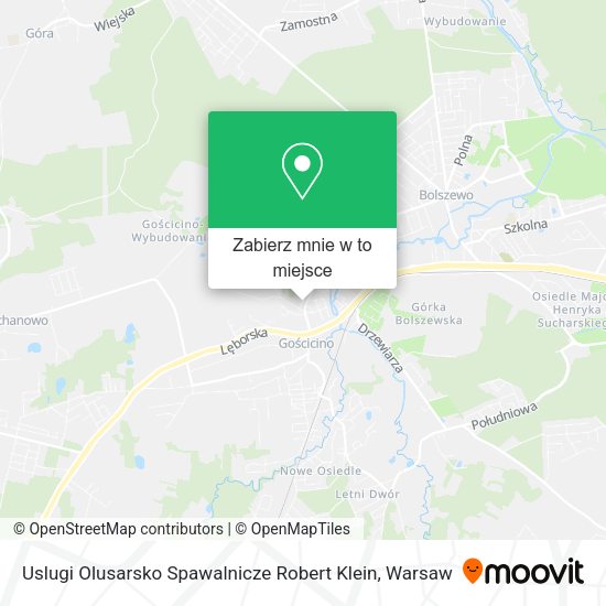 Mapa Uslugi Olusarsko Spawalnicze Robert Klein