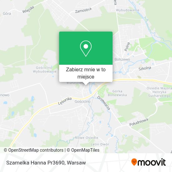 Mapa Szamelka Hanna Pr3690