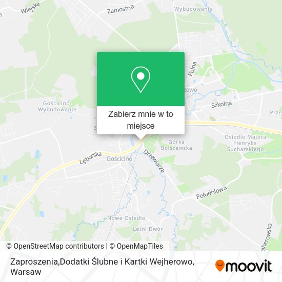 Mapa Zaproszenia,Dodatki Ślubne i Kartki Wejherowo