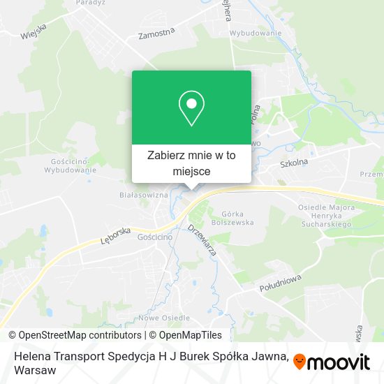 Mapa Helena Transport Spedycja H J Burek Spółka Jawna