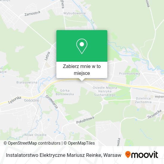 Mapa Instalatorstwo Elektryczne Mariusz Reinke