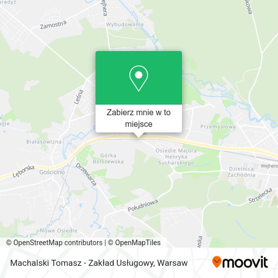 Mapa Machalski Tomasz - Zakład Usługowy