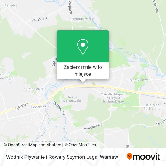 Mapa Wodnik Pływanie i Rowery Szymon Laga