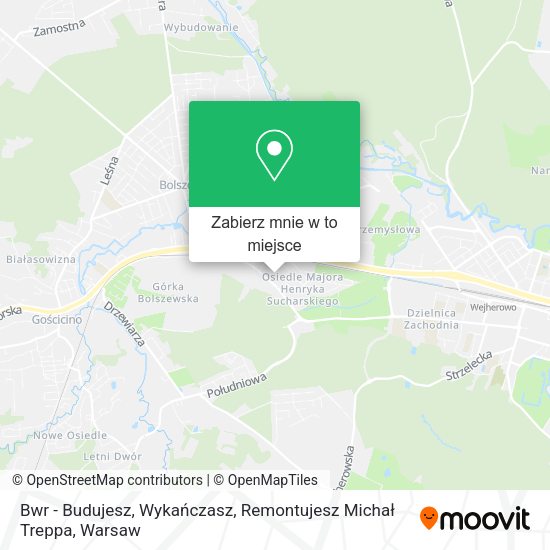 Mapa Bwr - Budujesz, Wykańczasz, Remontujesz Michał Treppa