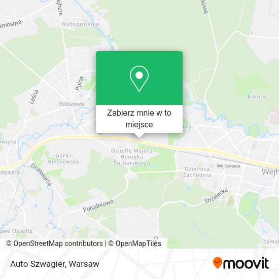 Mapa Auto Szwagier