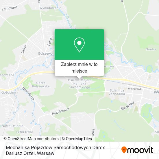 Mapa Mechanika Pojazdów Samochodowych Darex Dariusz Orzel