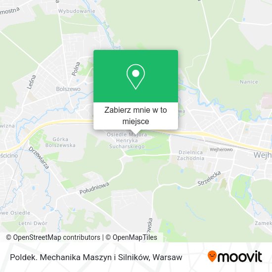 Mapa Poldek. Mechanika Maszyn i Silników