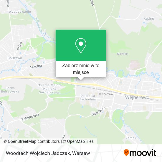 Mapa Woodtech Wojciech Jadczak