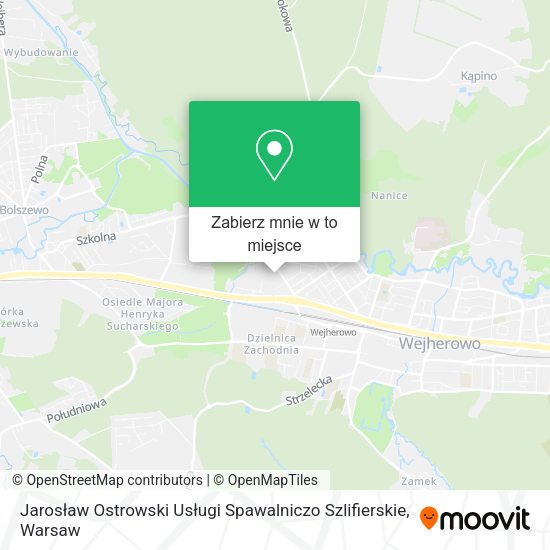 Mapa Jarosław Ostrowski Usługi Spawalniczo Szlifierskie