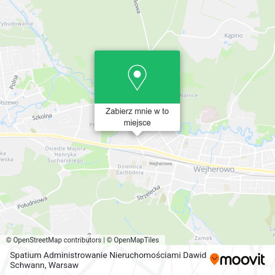 Mapa Spatium Administrowanie Nieruchomościami Dawid Schwann