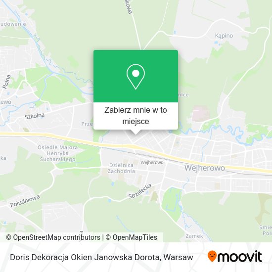 Mapa Doris Dekoracja Okien Janowska Dorota