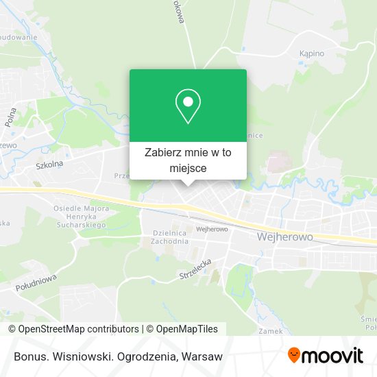 Mapa Bonus. Wisniowski. Ogrodzenia