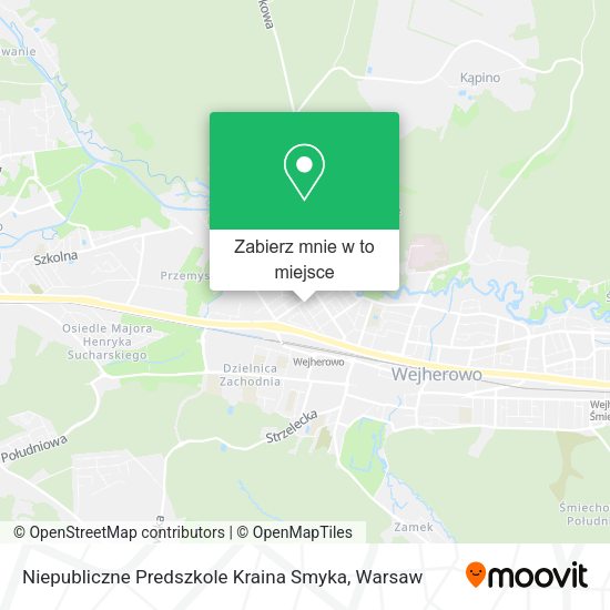 Mapa Niepubliczne Predszkole Kraina Smyka