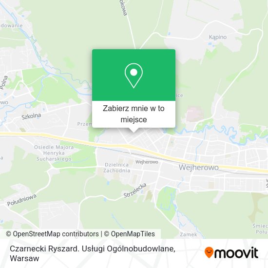 Mapa Czarnecki Ryszard. Usługi Ogólnobudowlane