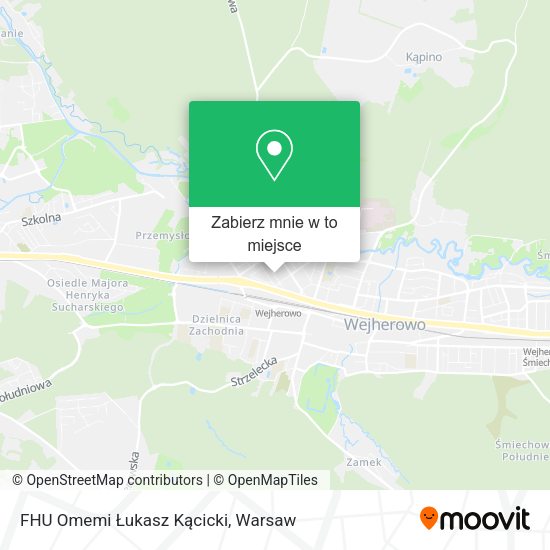 Mapa FHU Omemi Łukasz Kącicki