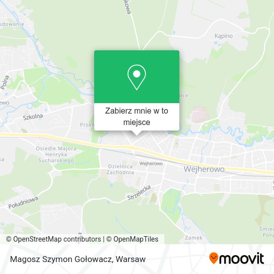 Mapa Magosz Szymon Gołowacz