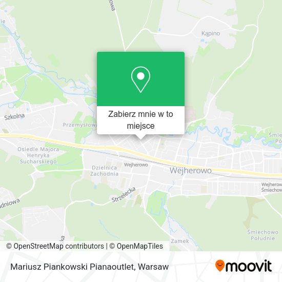 Mapa Mariusz Piankowski Pianaoutlet