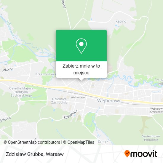 Mapa Zdzisław Grubba