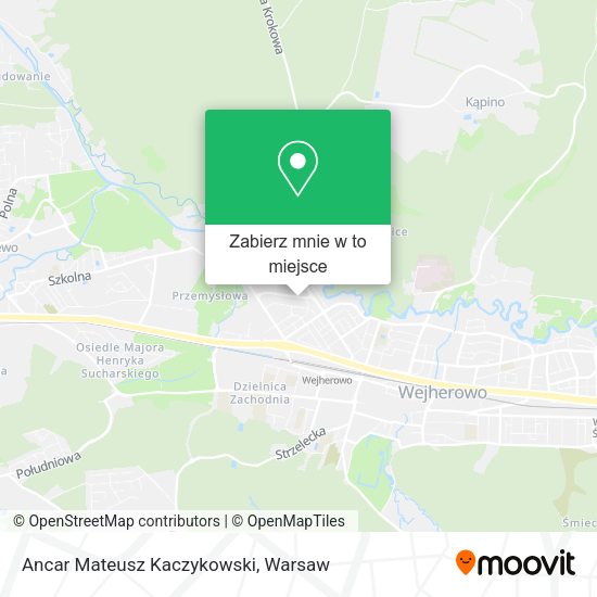 Mapa Ancar Mateusz Kaczykowski