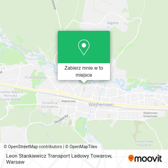 Mapa Leon Stankiewicz Transport Ladowy Towarow