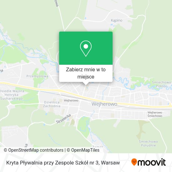 Mapa Kryta Pływalnia przy Zespole Szkół nr 3