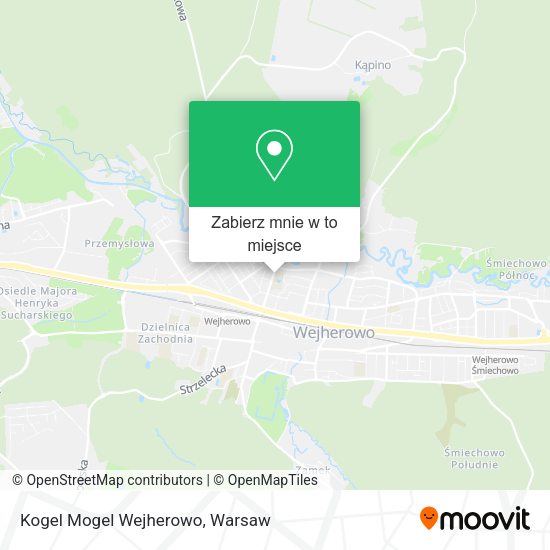 Mapa Kogel Mogel Wejherowo