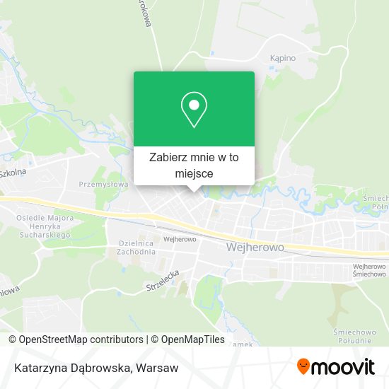 Mapa Katarzyna Dąbrowska