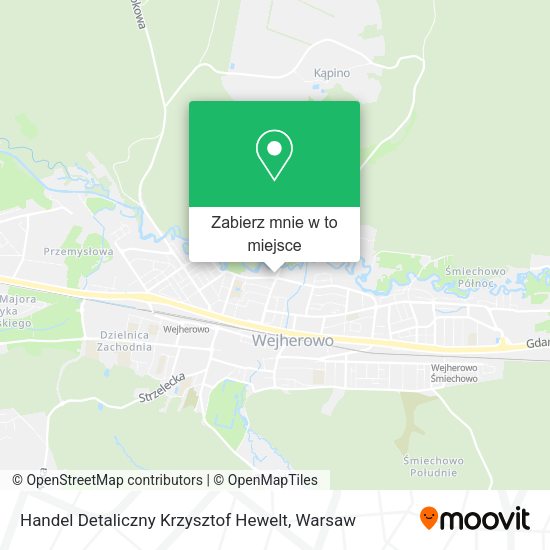 Mapa Handel Detaliczny Krzysztof Hewelt