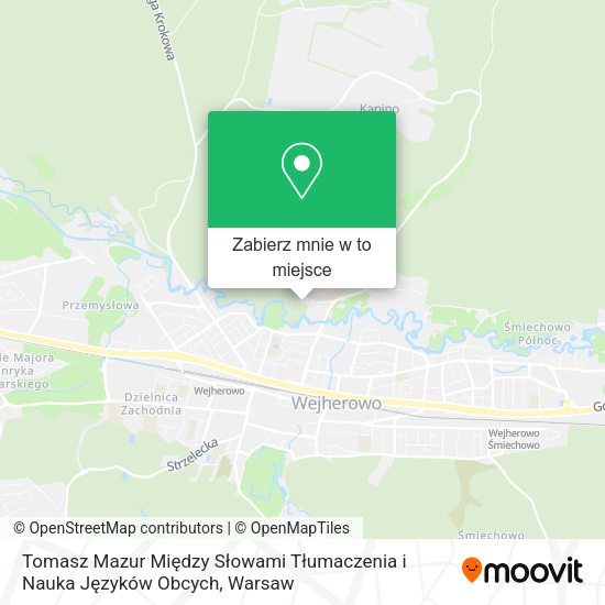 Mapa Tomasz Mazur Między Słowami Tłumaczenia i Nauka Języków Obcych