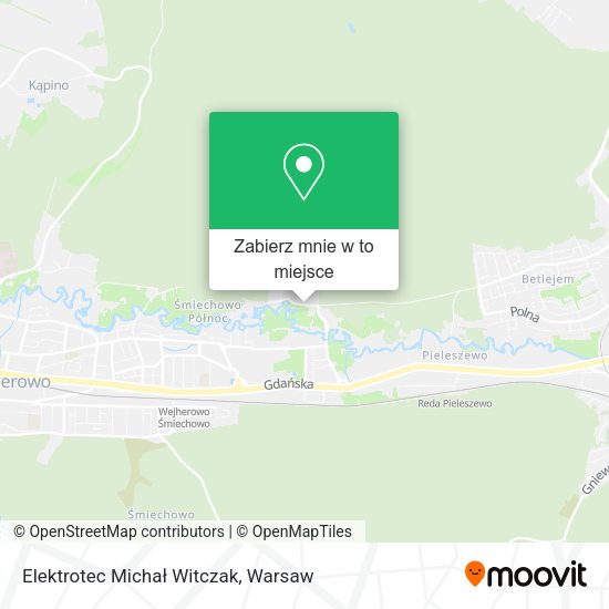 Mapa Elektrotec Michał Witczak