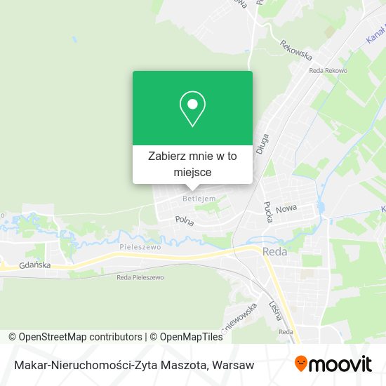 Mapa Makar-Nieruchomości-Zyta Maszota