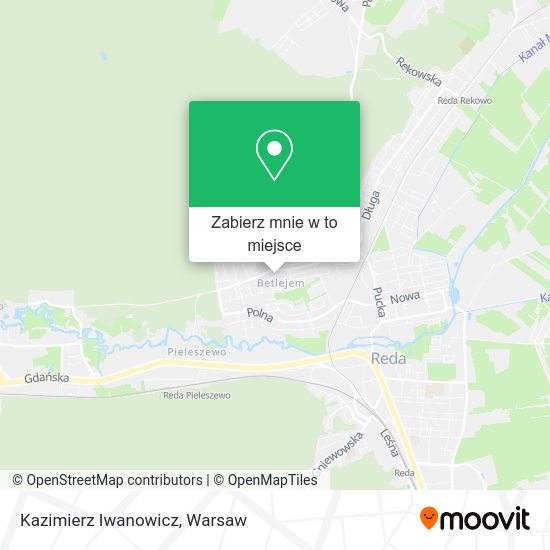 Mapa Kazimierz Iwanowicz