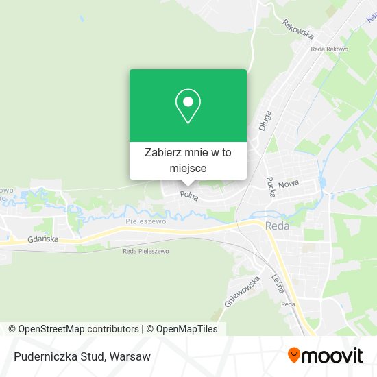 Mapa Puderniczka Stud