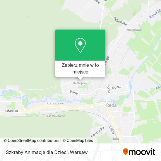 Mapa Szkraby Animacje dla Dzieci