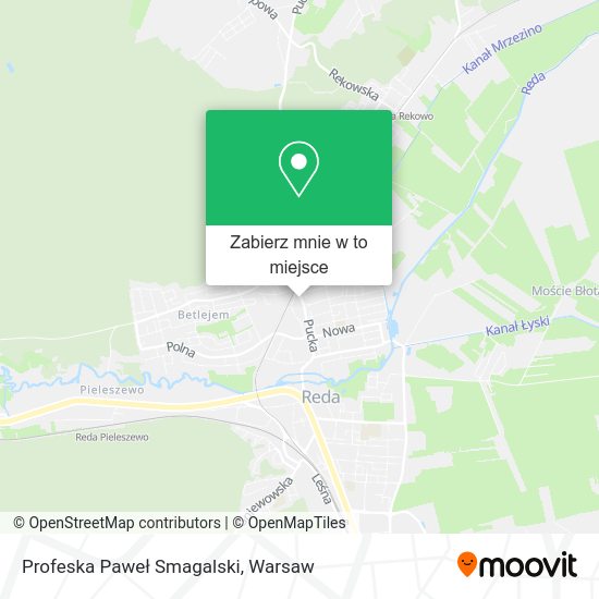 Mapa Profeska Paweł Smagalski