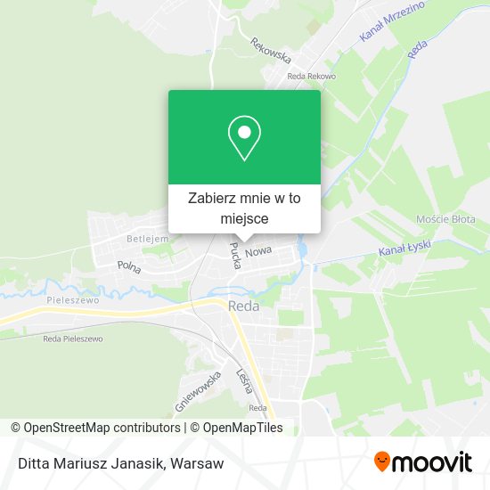 Mapa Ditta Mariusz Janasik