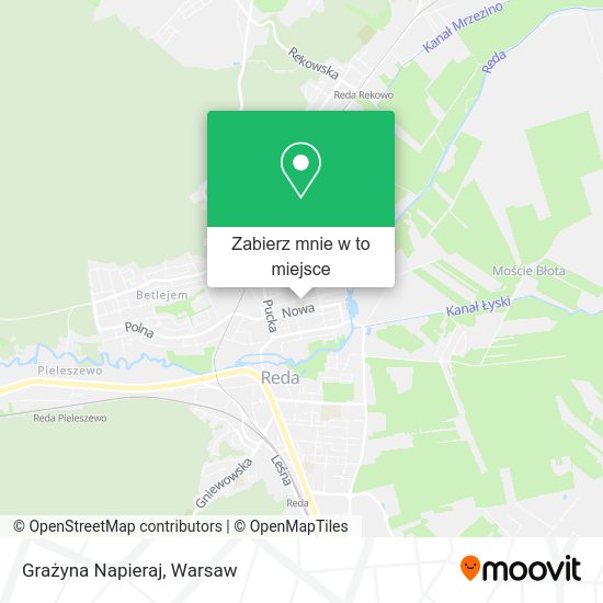 Mapa Grażyna Napieraj