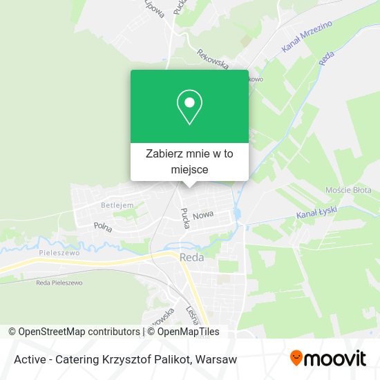 Mapa Active - Catering Krzysztof Palikot