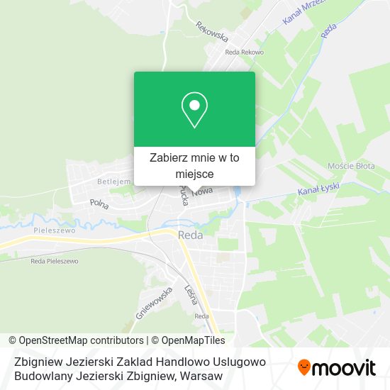 Mapa Zbigniew Jezierski Zaklad Handlowo Uslugowo Budowlany Jezierski Zbigniew