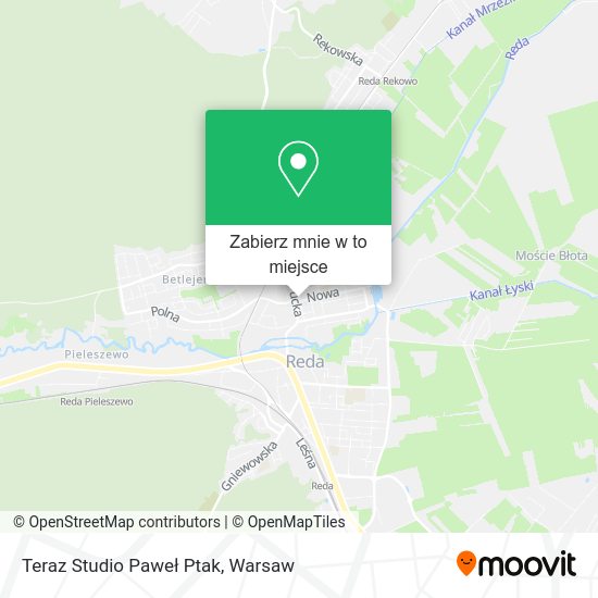 Mapa Teraz Studio Paweł Ptak