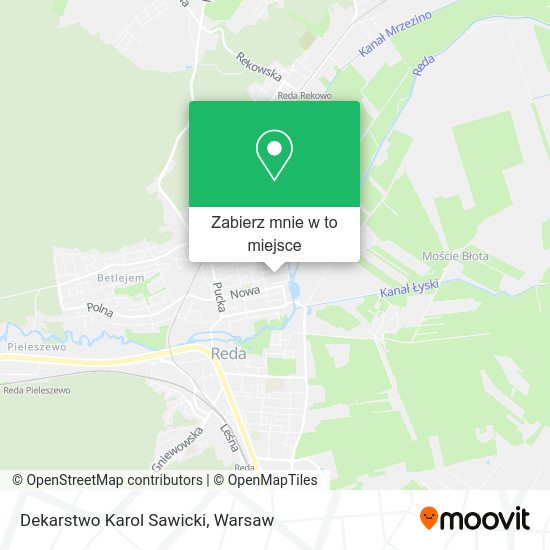 Mapa Dekarstwo Karol Sawicki