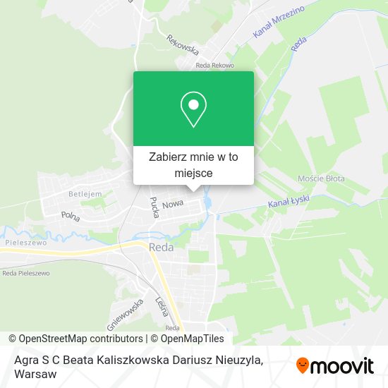 Mapa Agra S C Beata Kaliszkowska Dariusz Nieuzyla