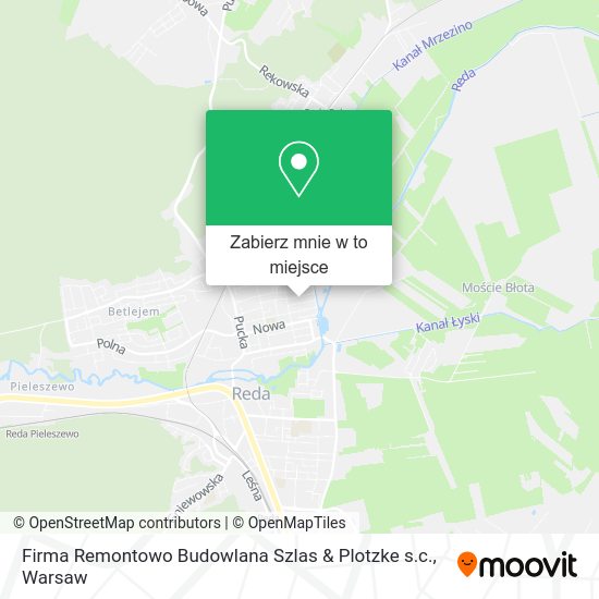 Mapa Firma Remontowo Budowlana Szlas & Plotzke s.c.
