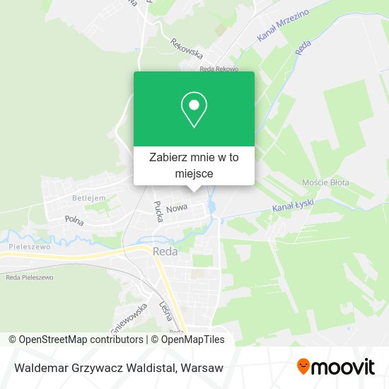 Mapa Waldemar Grzywacz Waldistal